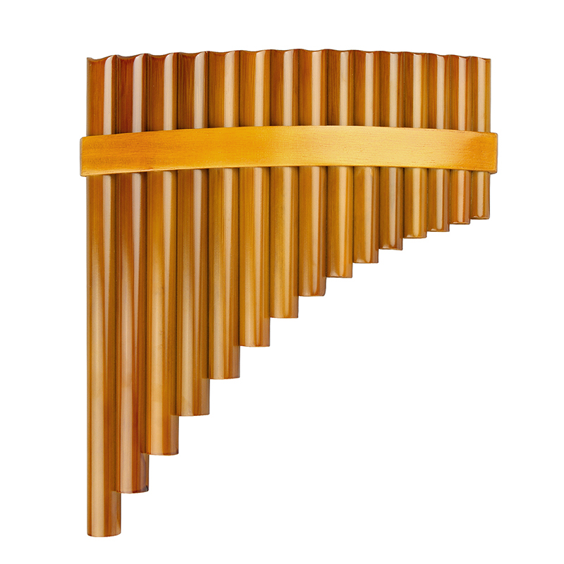Musical Instrument Pipe - 15 Pipes Pan Flute G Key
