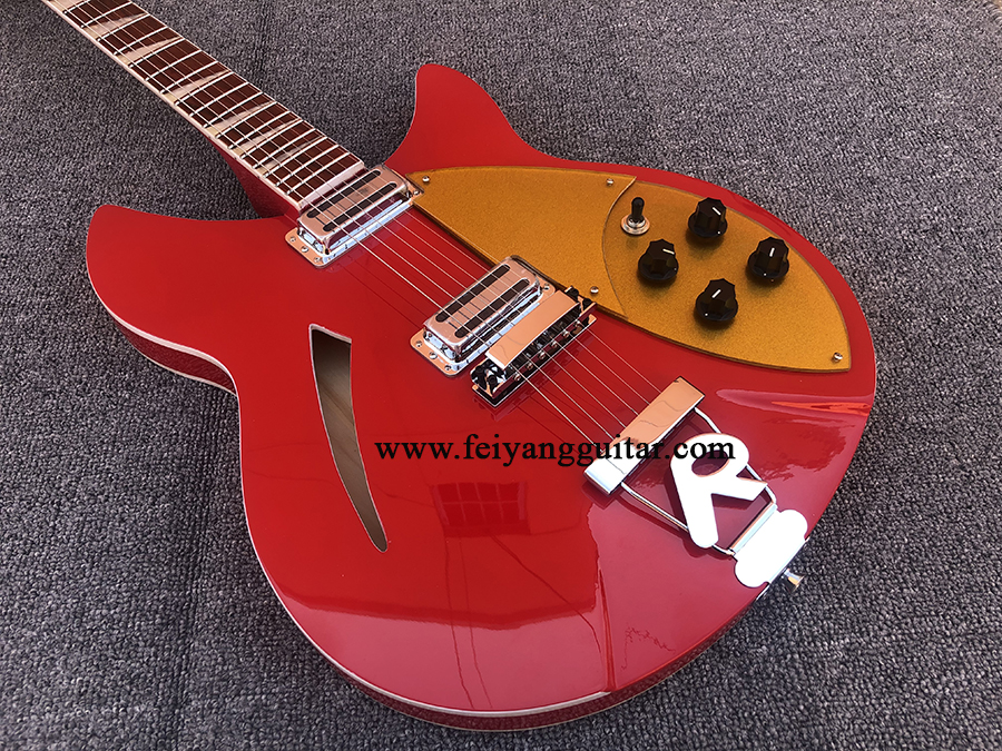 Musical Instrument Painting - electric guitars 360 6strings, Picture color