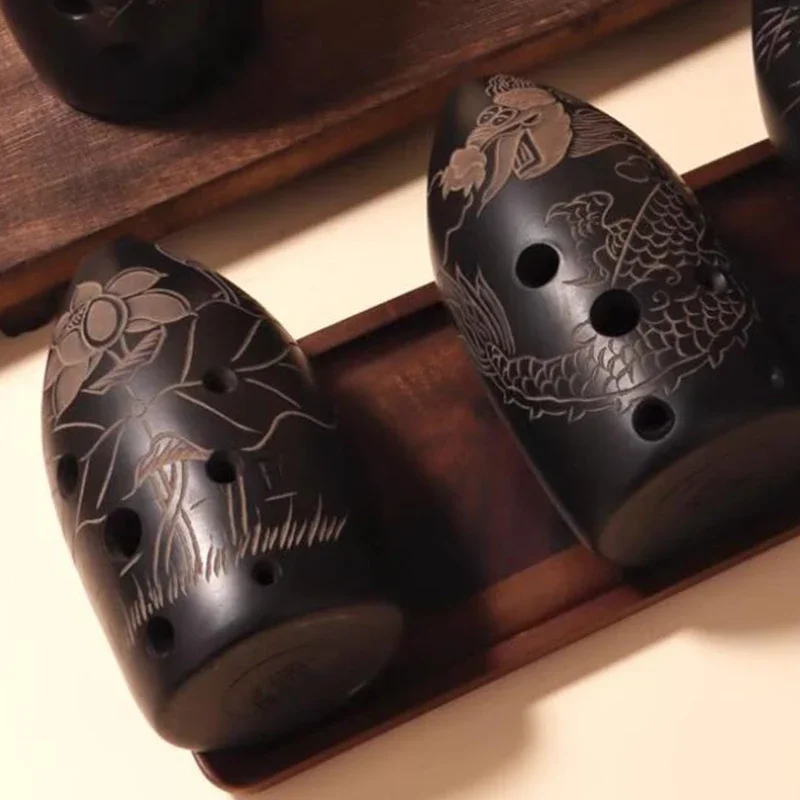 Musical Instrument Ancient - Chinese Ancient 8/10 Holes Xun Professional