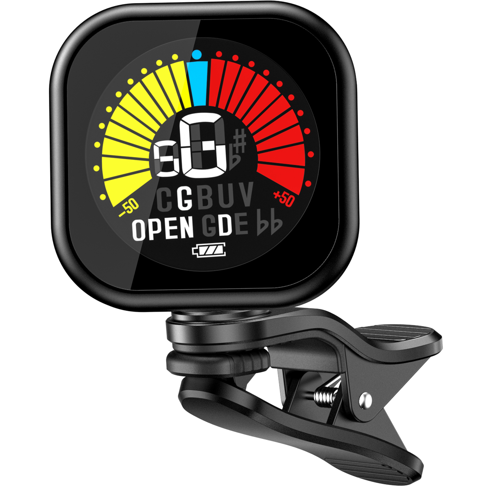 Violin Musical Instrument - New Bee Guitar Tuner Clip-On Color