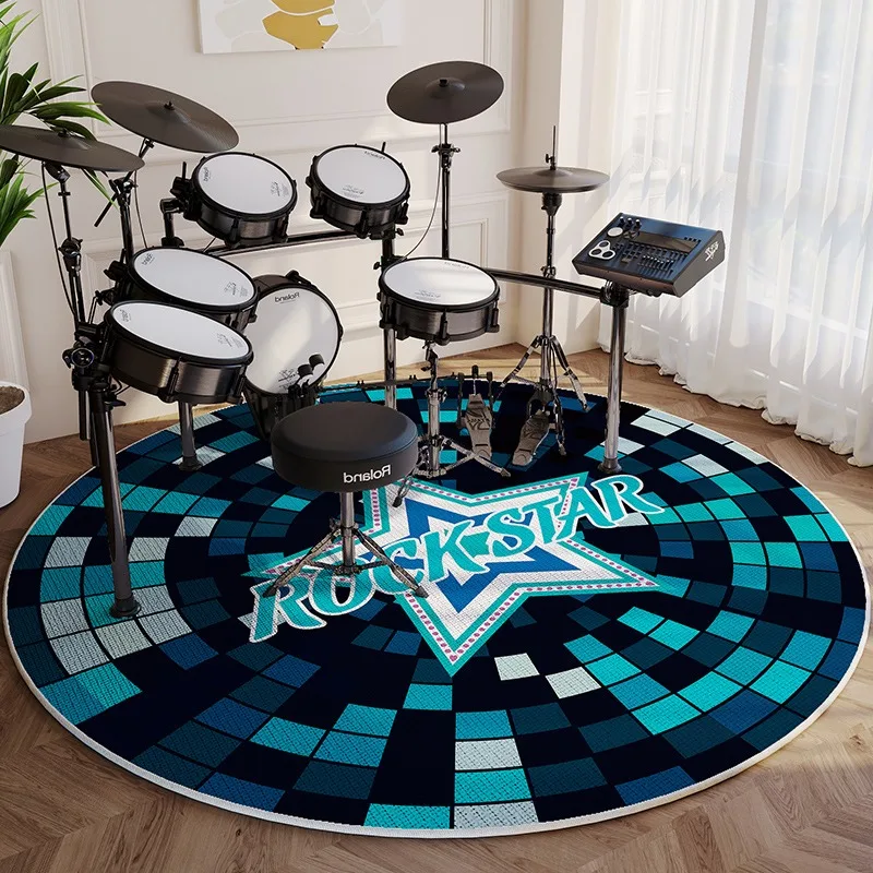 Round Living Room Carpet Drum  - Musical Instruments Online บทวิจารณ์และราคา