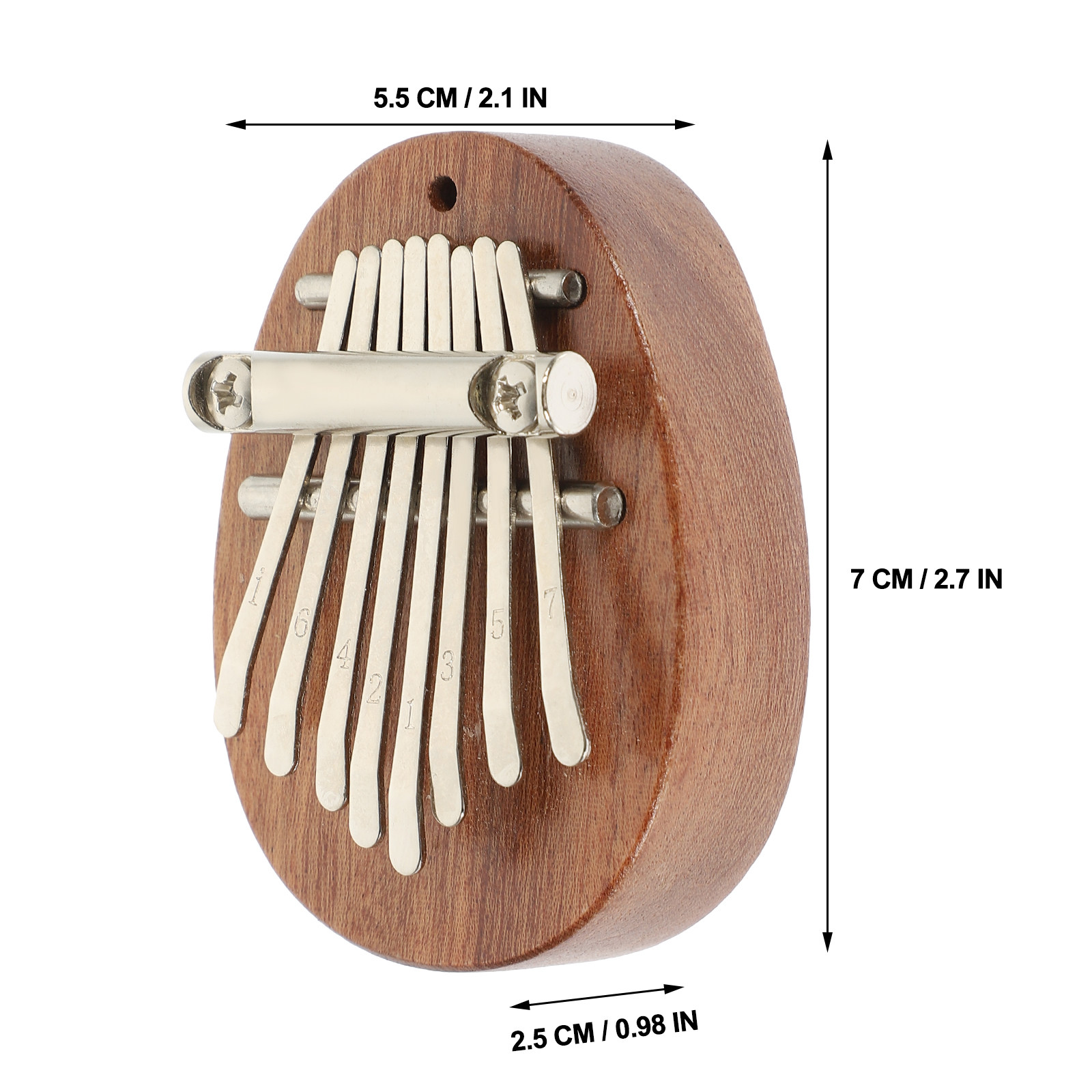 1Set Kalimba Thumb Piano Mini  - Musical Instrument For Beginners บทวิจารณ์และราคา