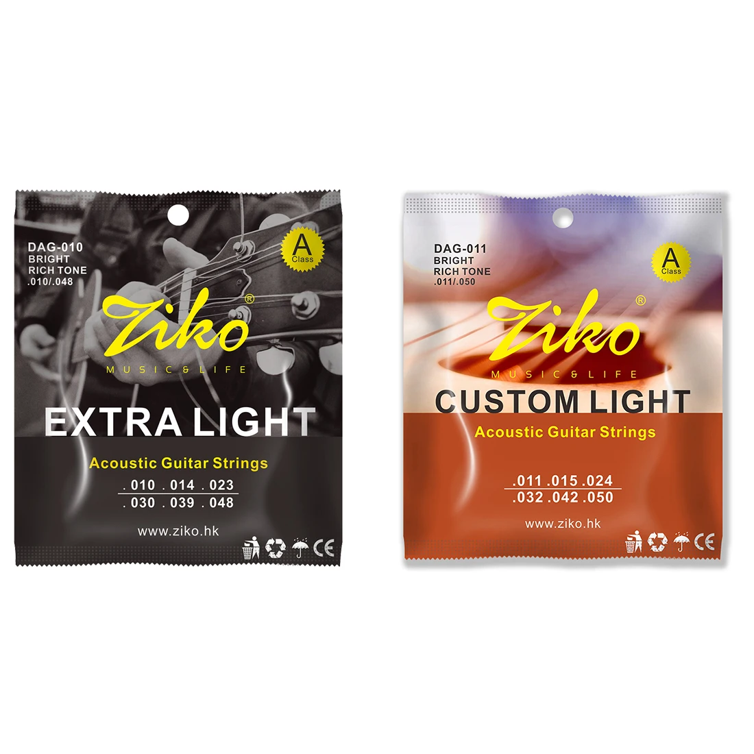 ZIKO Acoustic Guitar String St - Musical Instrument For Beginners บทวิจารณ์และราคา