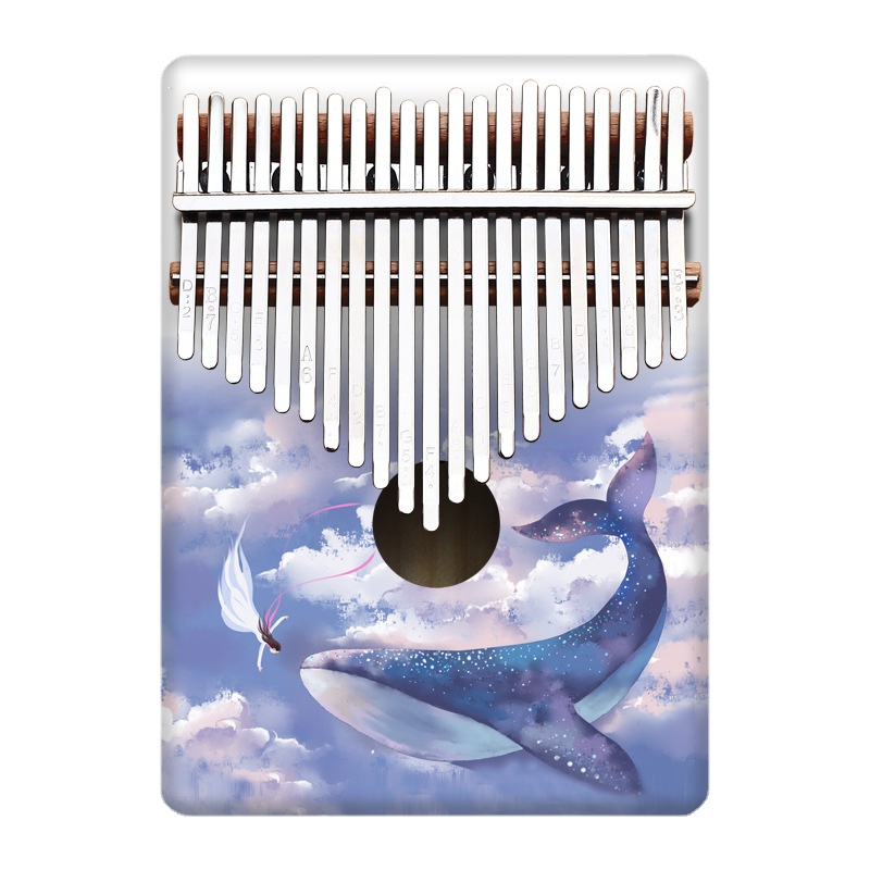Colorful 21 Key Kalimba Kids C - Musical Instrument Kids บทวิจารณ์และราคา