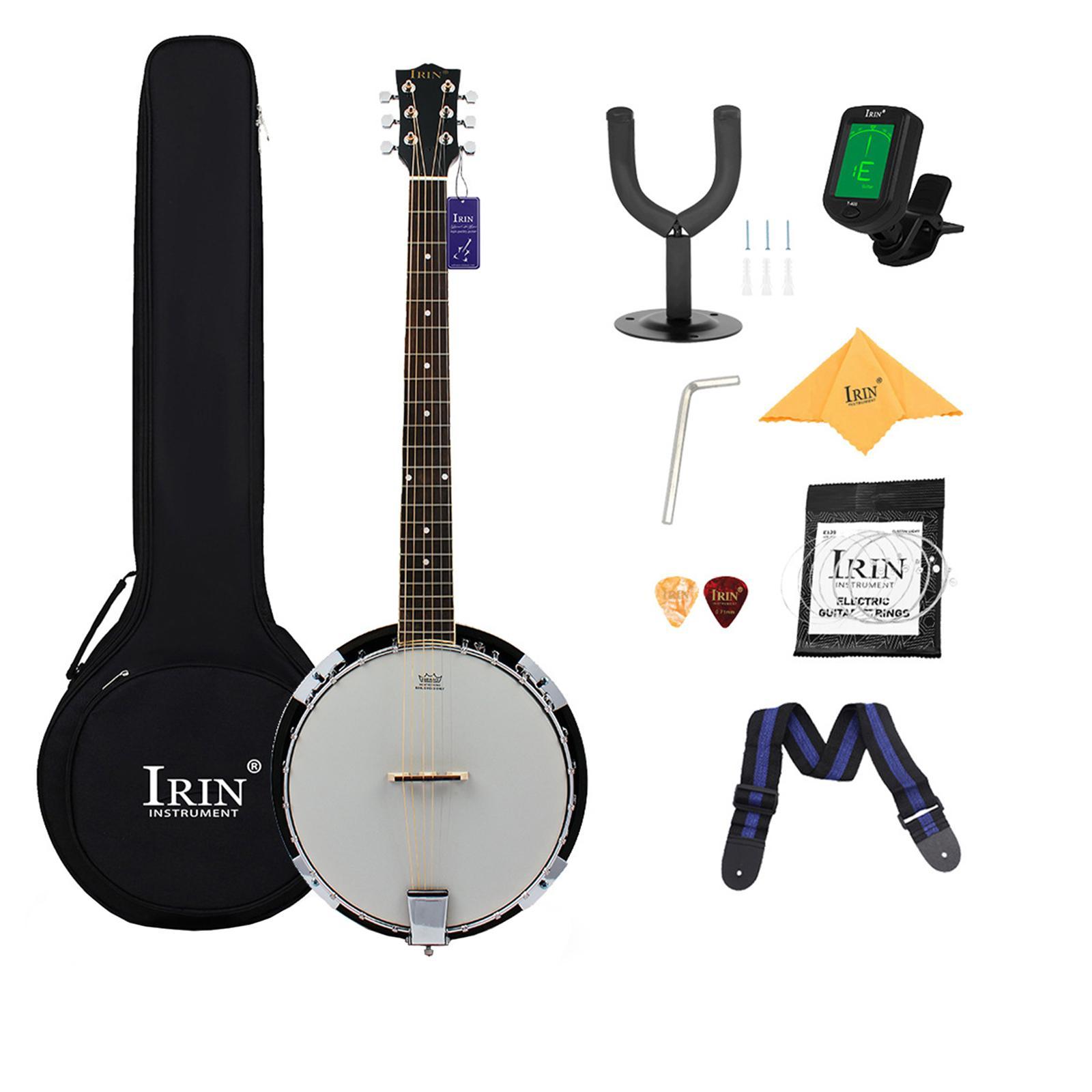 36.61inch Banjo with Carry Bag - Musical Instrument Banjo บทวิจารณ์และราคา