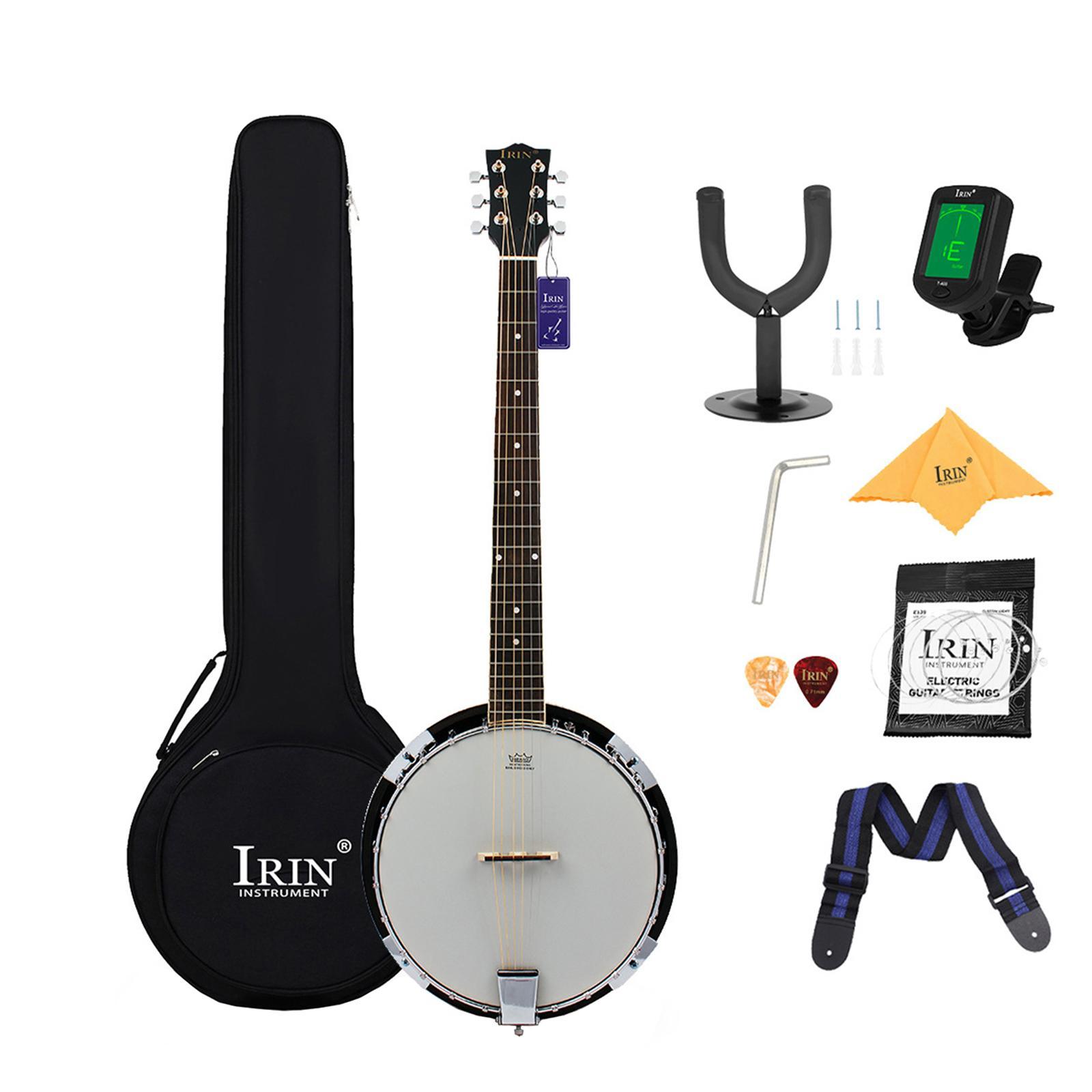 36.61inch Banjo with Carry Bag - Musical Instrument Banjo บทวิจารณ์และราคา