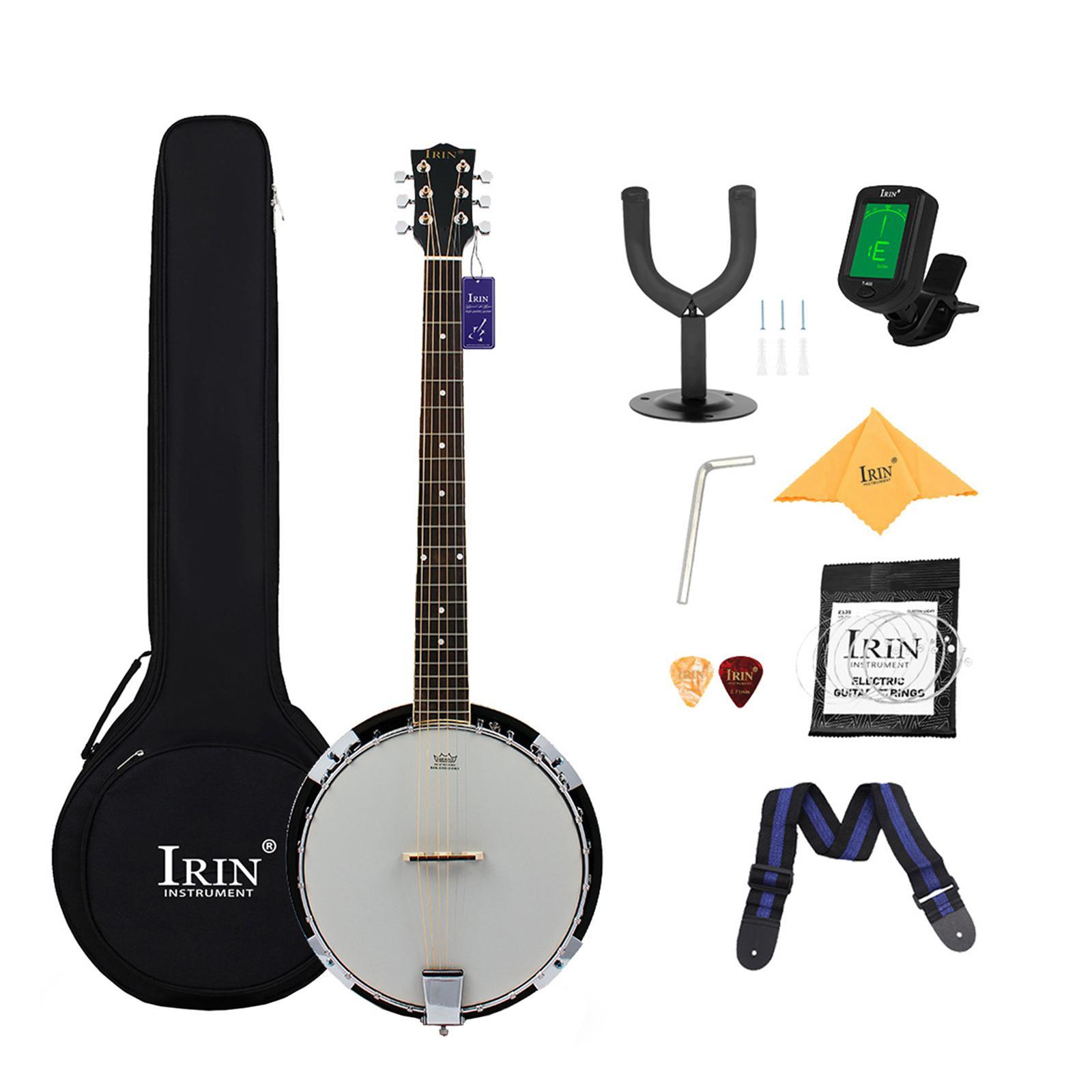 36.61inch Banjo with Carry Bag - Musical Instrument Banjo บทวิจารณ์และราคา