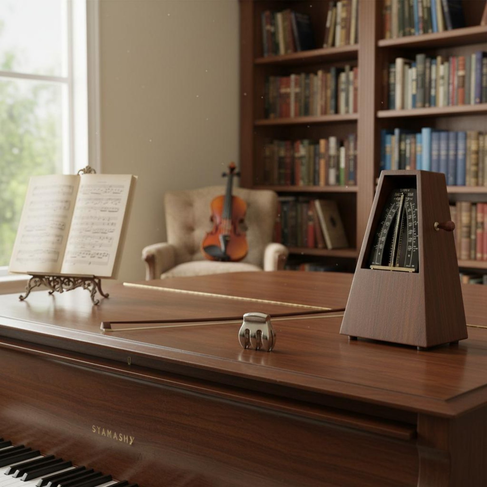 Metal Violin Mute Reduces Volu - Violin Musical Instrument บทวิจารณ์และราคา