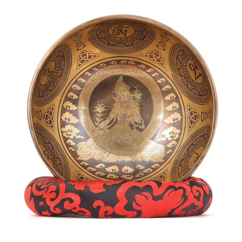 Nepalese Handmade Tibetan Bowl - Tibetan Singing Bowl บทวิจารณ์และราคา