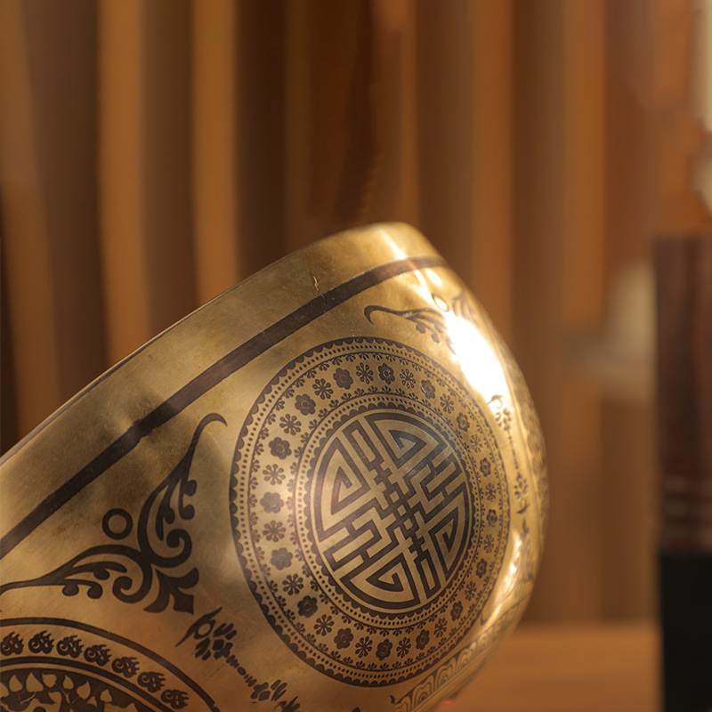 Nepalese Handmade Tibetan Bowl - Tibetan Singing Bowl บทวิจารณ์และราคา