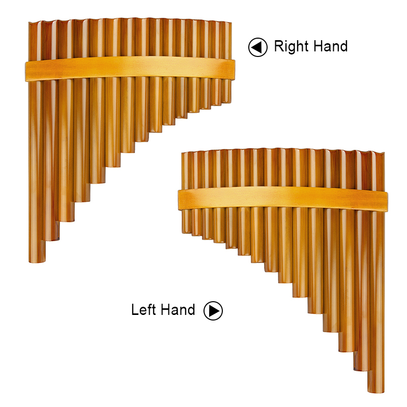 15 Pipes Pan Flute G Key Chine - Musical Instrument Pipe บทวิจารณ์และราคา