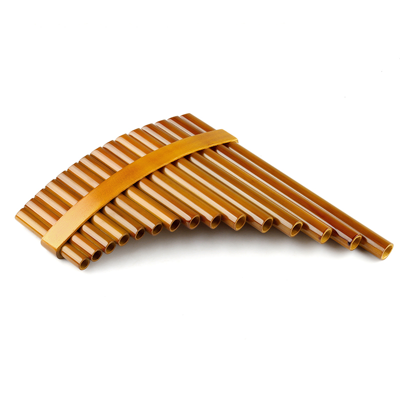 15 Pipes Pan Flute G Key Chine - Musical Instrument Pipe บทวิจารณ์และราคา