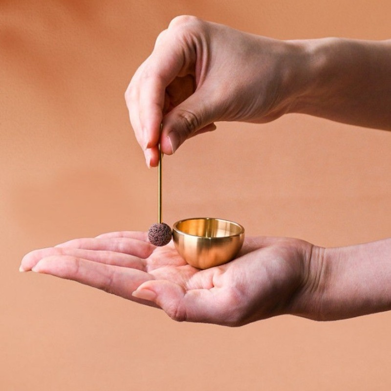 Mini Singing Bowl Handmade Cop - Tibetan Singing Bowl บทวิจารณ์และราคา