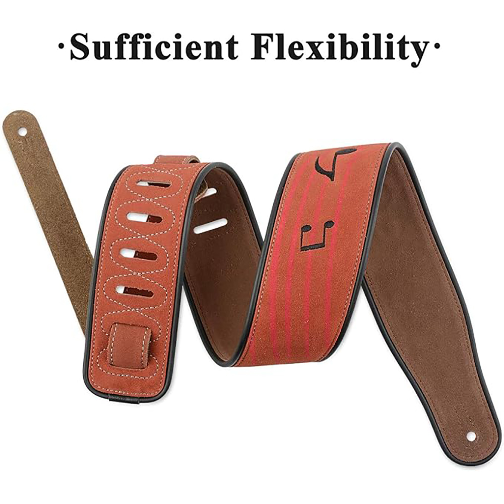 Durable Leather Guitar Strap,  - Musical Instrument Bass บทวิจารณ์และราคา