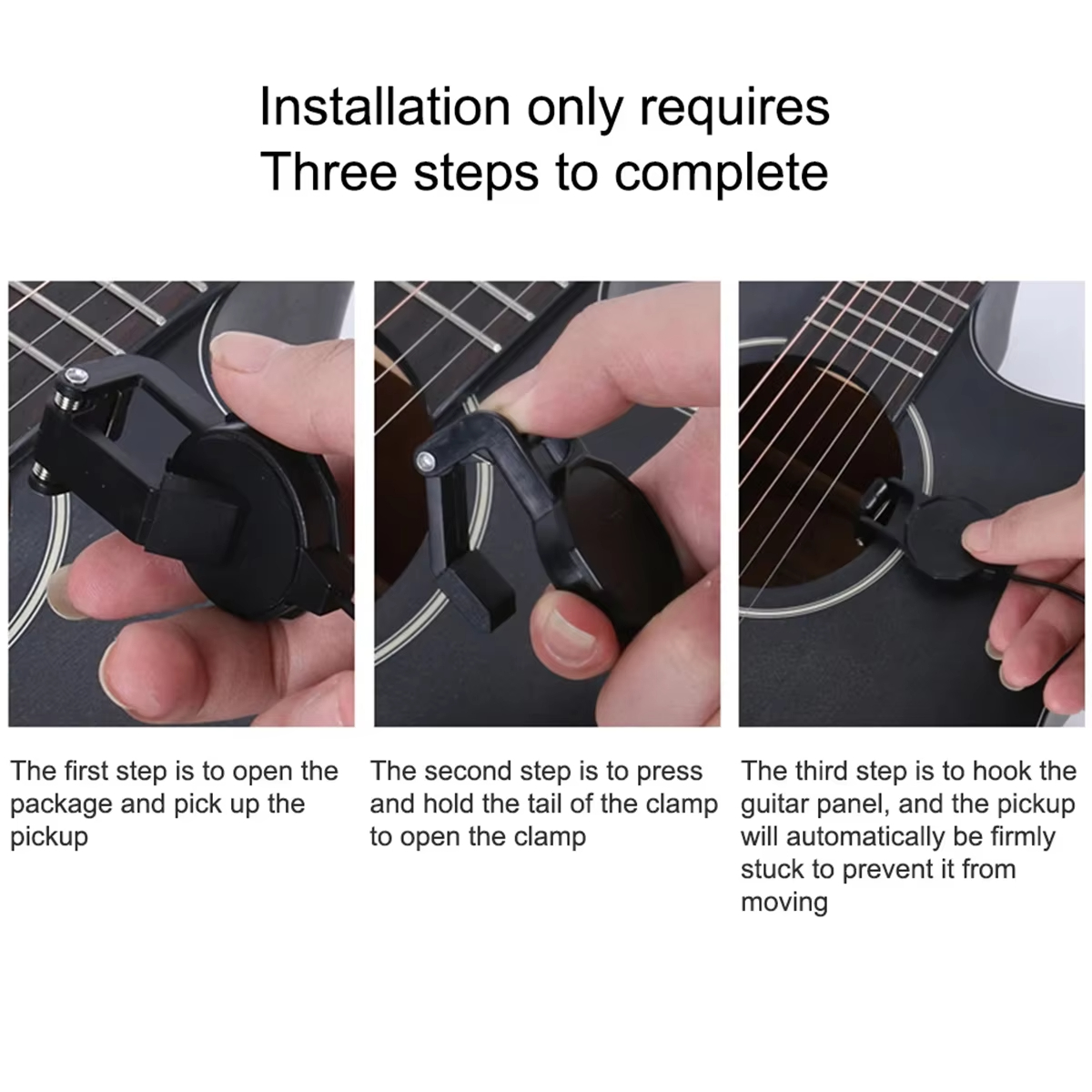 Audio Jack Clip On Pickup/2.5  - Musical Instrument Banjo บทวิจารณ์และราคา