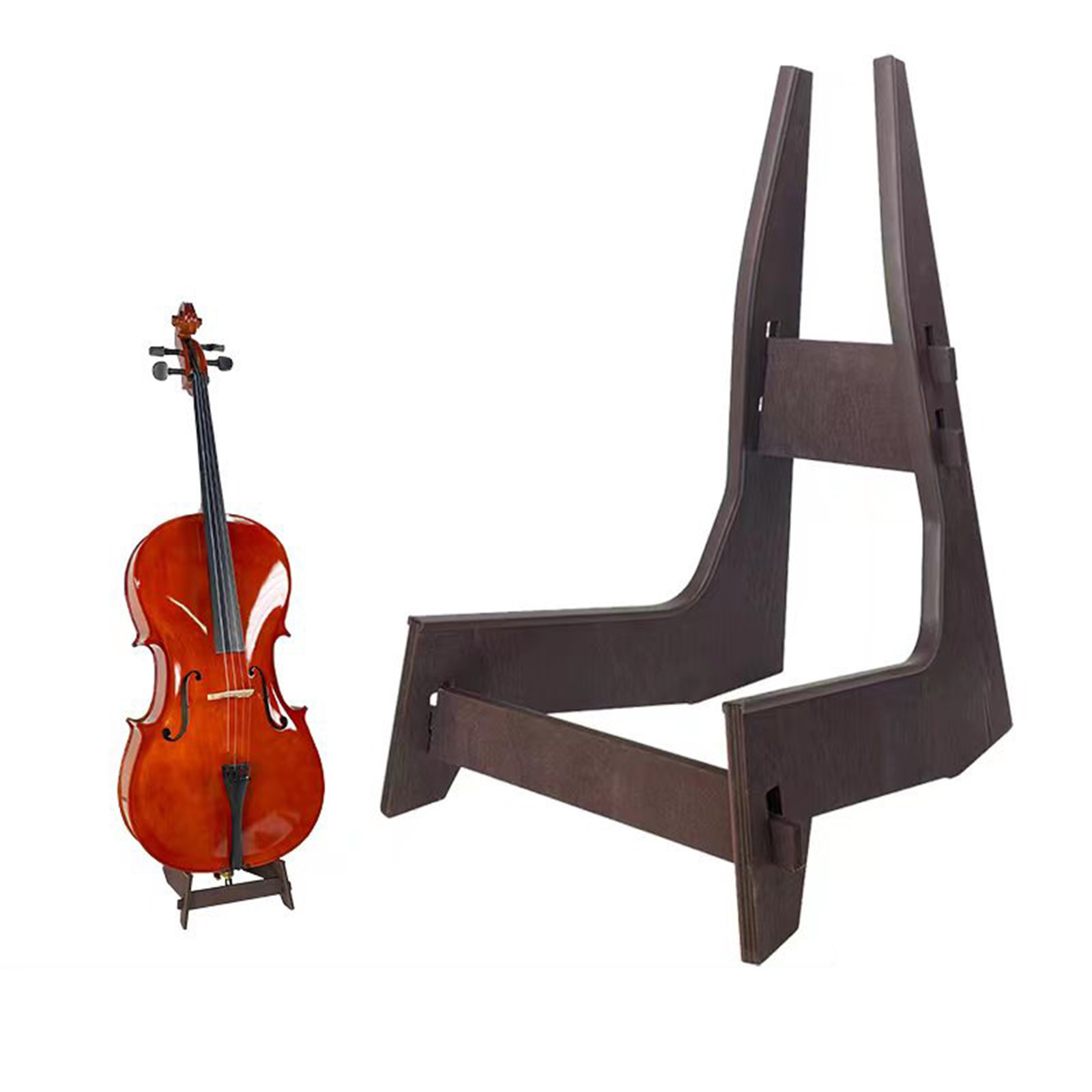 Wooden Violin Wall Mount Hange - Musical Instrument Banjo บทวิจารณ์และราคา
