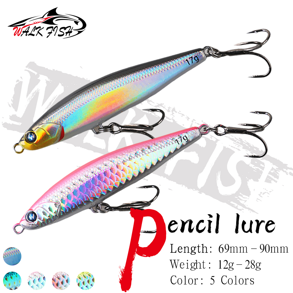 WALK FISH 1PCS 12g-28g Sinking - Rain Stick Percussion บทวิจารณ์และราคา