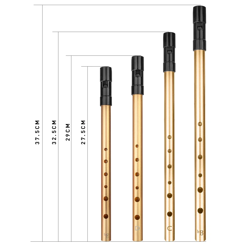 Irish Penny Whistle Flute 4 Ke - Musical Instrument Irish บทวิจารณ์และราคา
