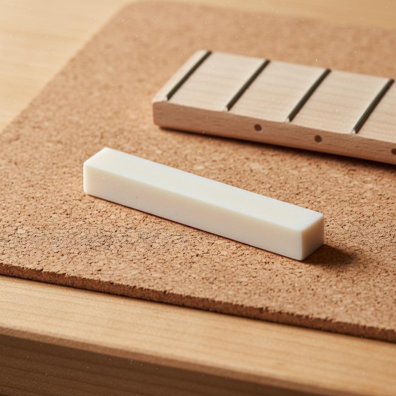 Guitar Bone Nut Blank DIY Bass - Musical Instrument Bass บทวิจารณ์และราคา