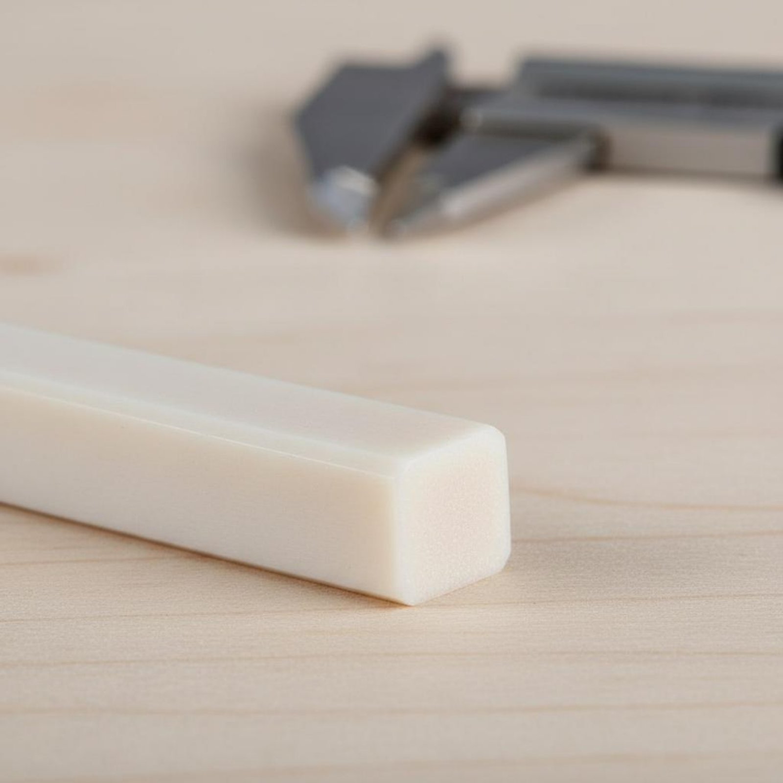 Guitar Bone Nut Blank DIY Bass - Musical Instrument Bass บทวิจารณ์และราคา