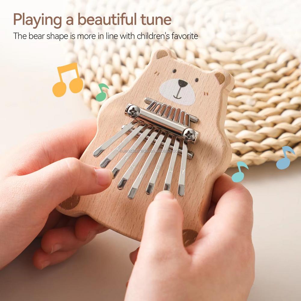 8 Key Mini Kalimba Portable Th - Musical Instrument Kids บทวิจารณ์และราคา