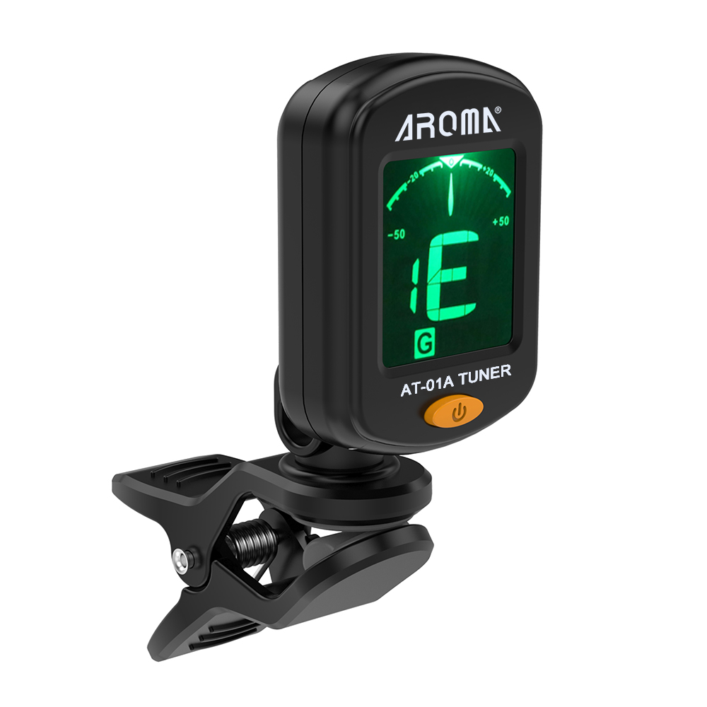 AT-01A Rotatable Clip-on Tuner - Violin Musical Instrument บทวิจารณ์และราคา