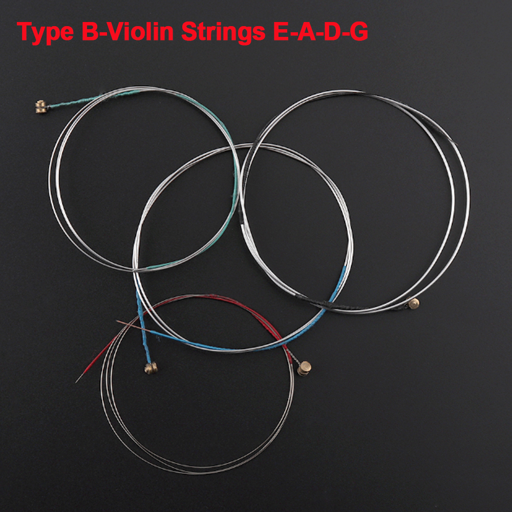 4pcs/set Violin Strings E-A-D- - Violin Musical Instrument บทวิจารณ์และราคา