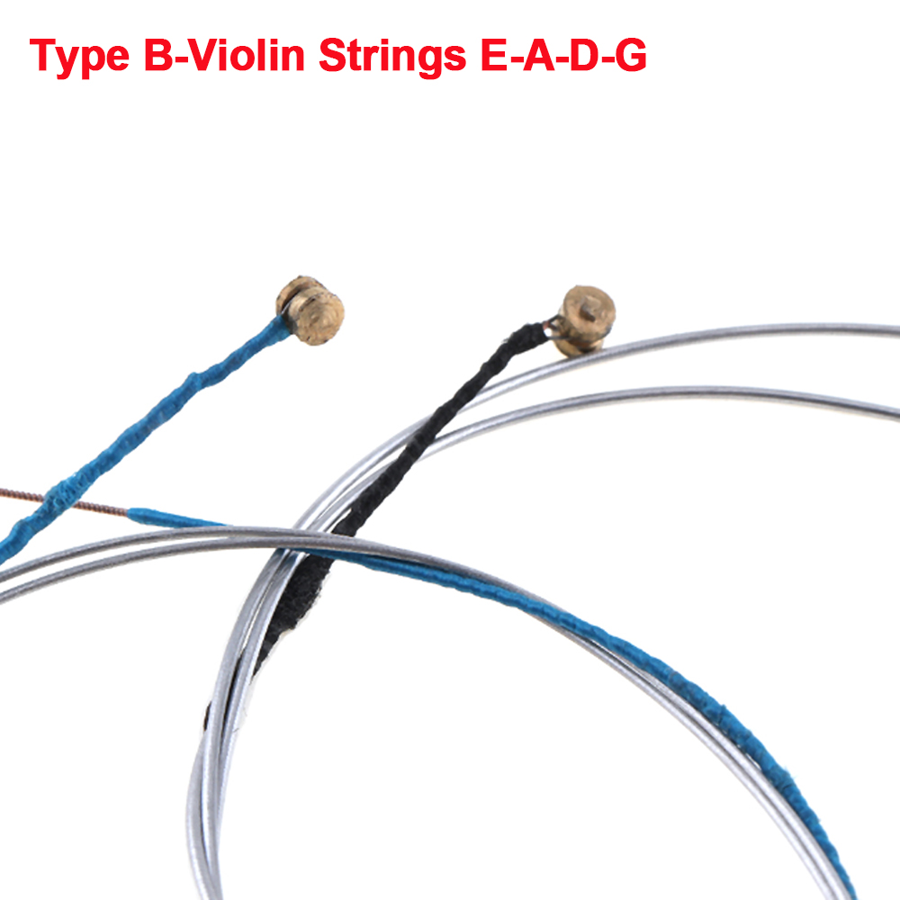 4pcs/set Violin Strings E-A-D- - Violin Musical Instrument บทวิจารณ์และราคา