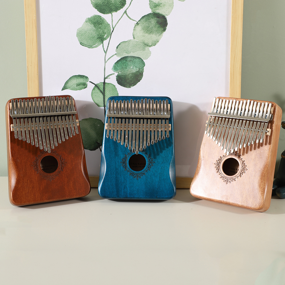 8/17Keys Mini Wooden Kalimba H - Musical Instrument Kids บทวิจารณ์และราคา
