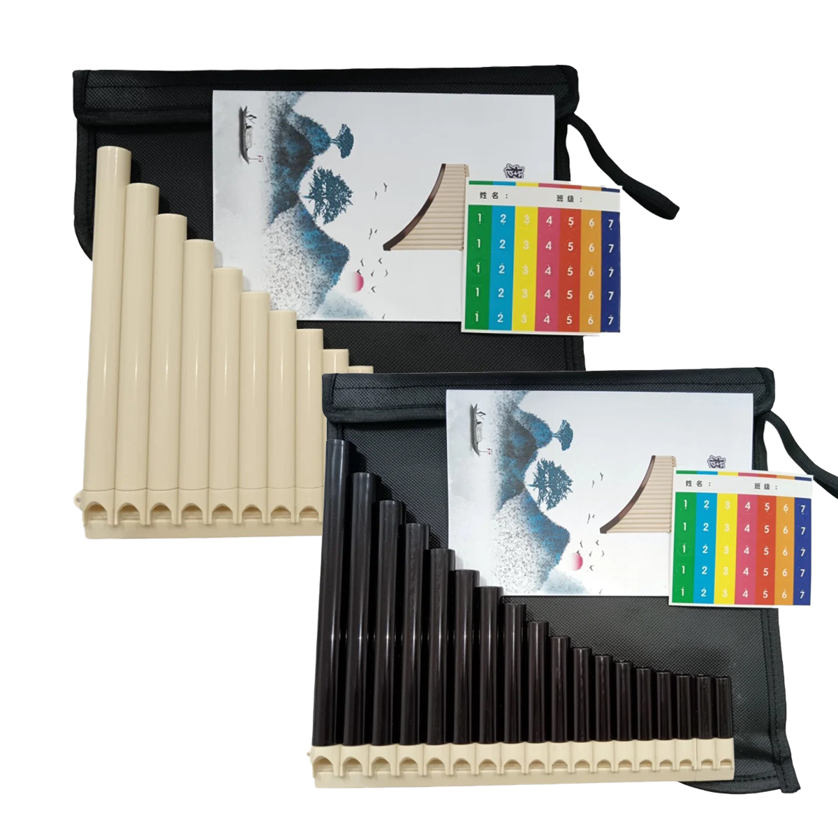 Miwayer 18 Pipes Pan Flute C T - Musical Instrument Pipe บทวิจารณ์และราคา