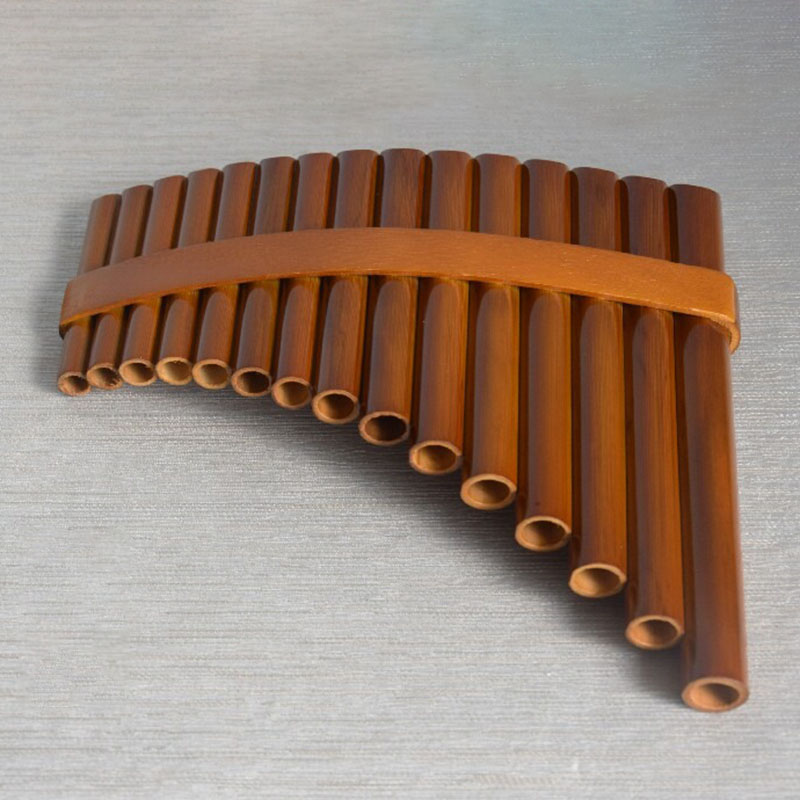 15 Pipe Bamboo Pan Flute C/G K - Musical Instrument Pipe บทวิจารณ์และราคา