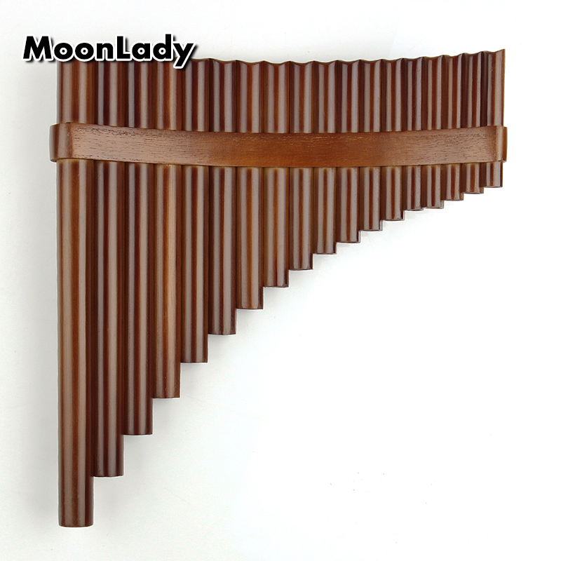 18 Pipes Bamboo Made Pan flute - Musical Instrument Pipe บทวิจารณ์และราคา