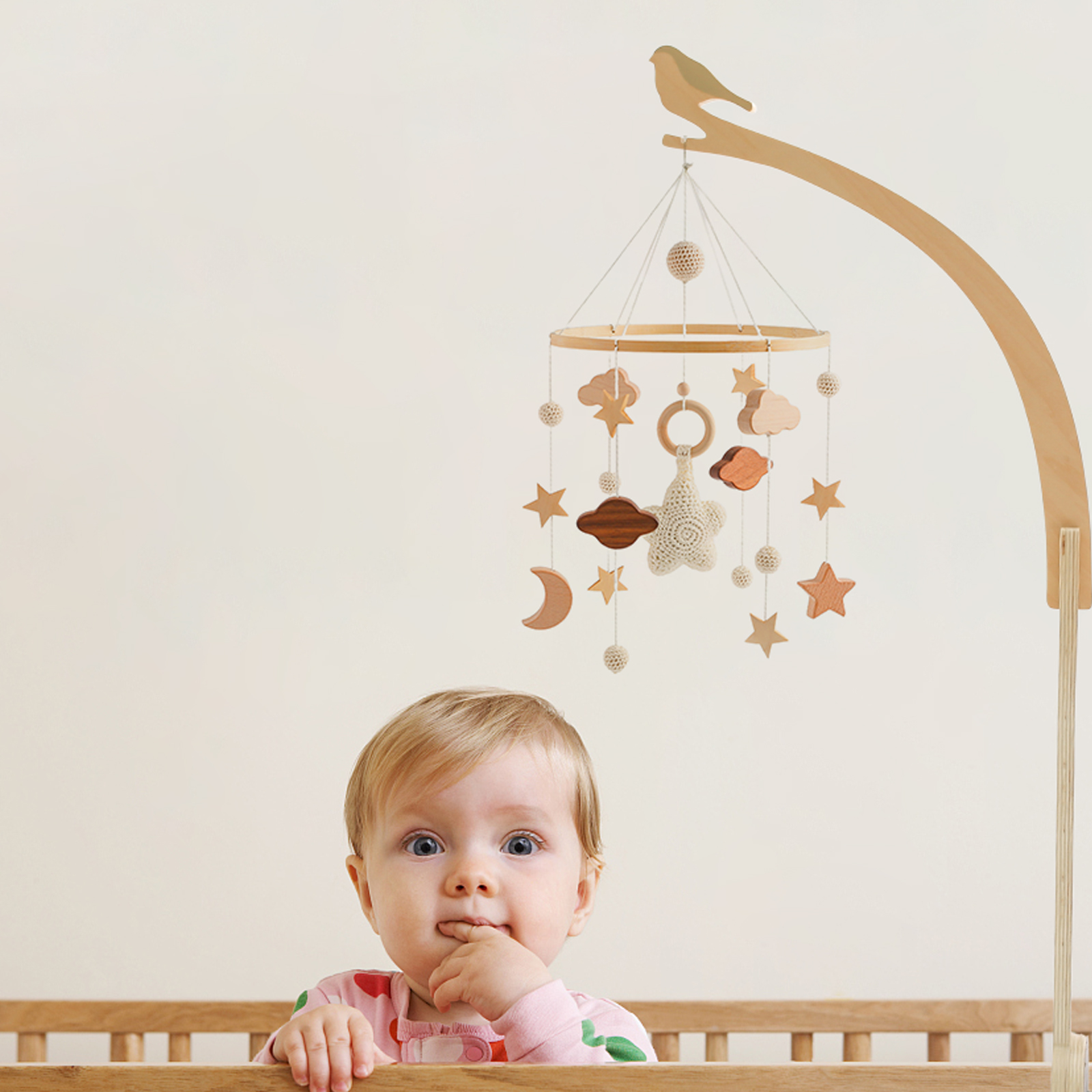 Baby Wooden Little Birdie Bed  - Musical Instrument Painting บทวิจารณ์และราคา