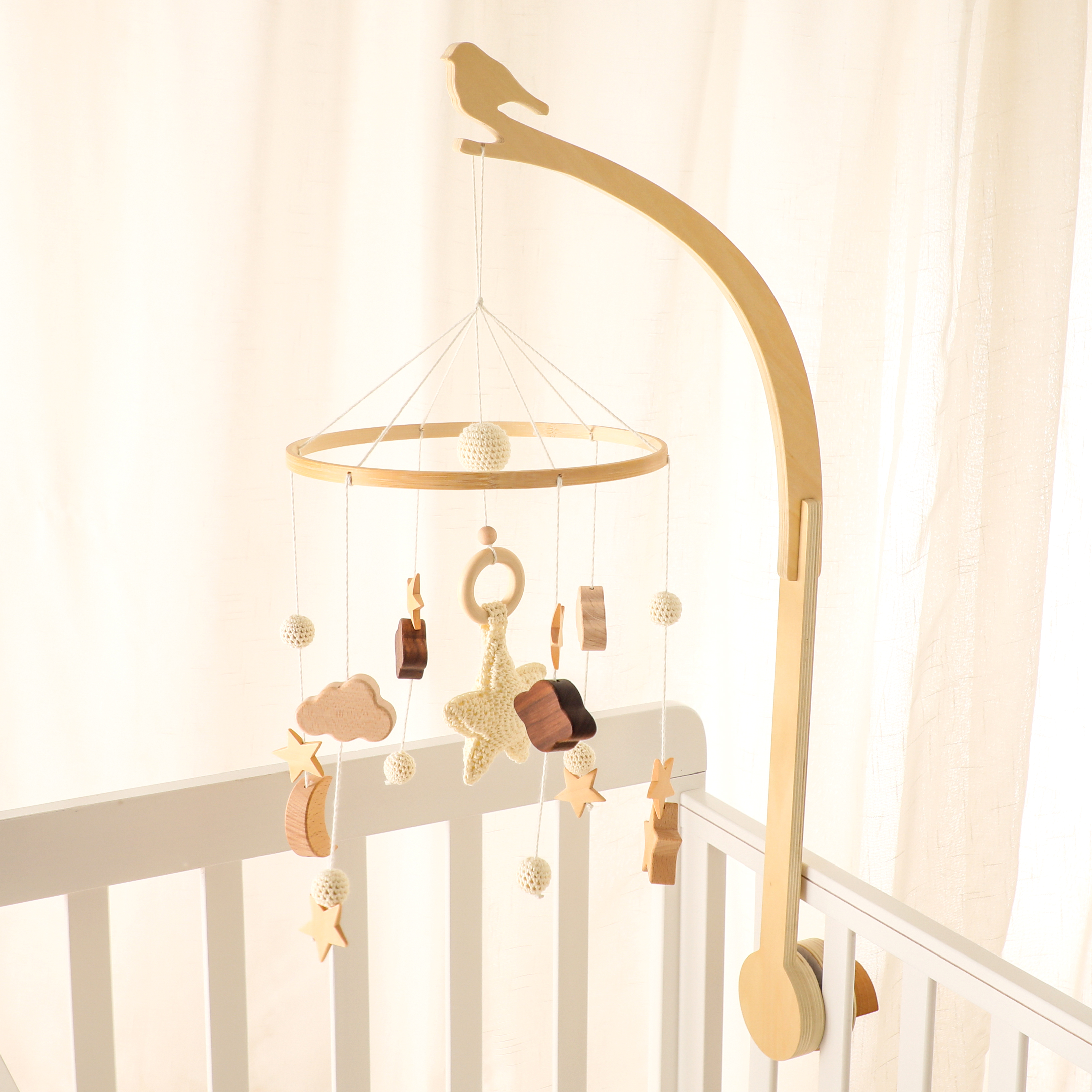 Baby Wooden Little Birdie Bed  - Musical Instrument Painting บทวิจารณ์และราคา