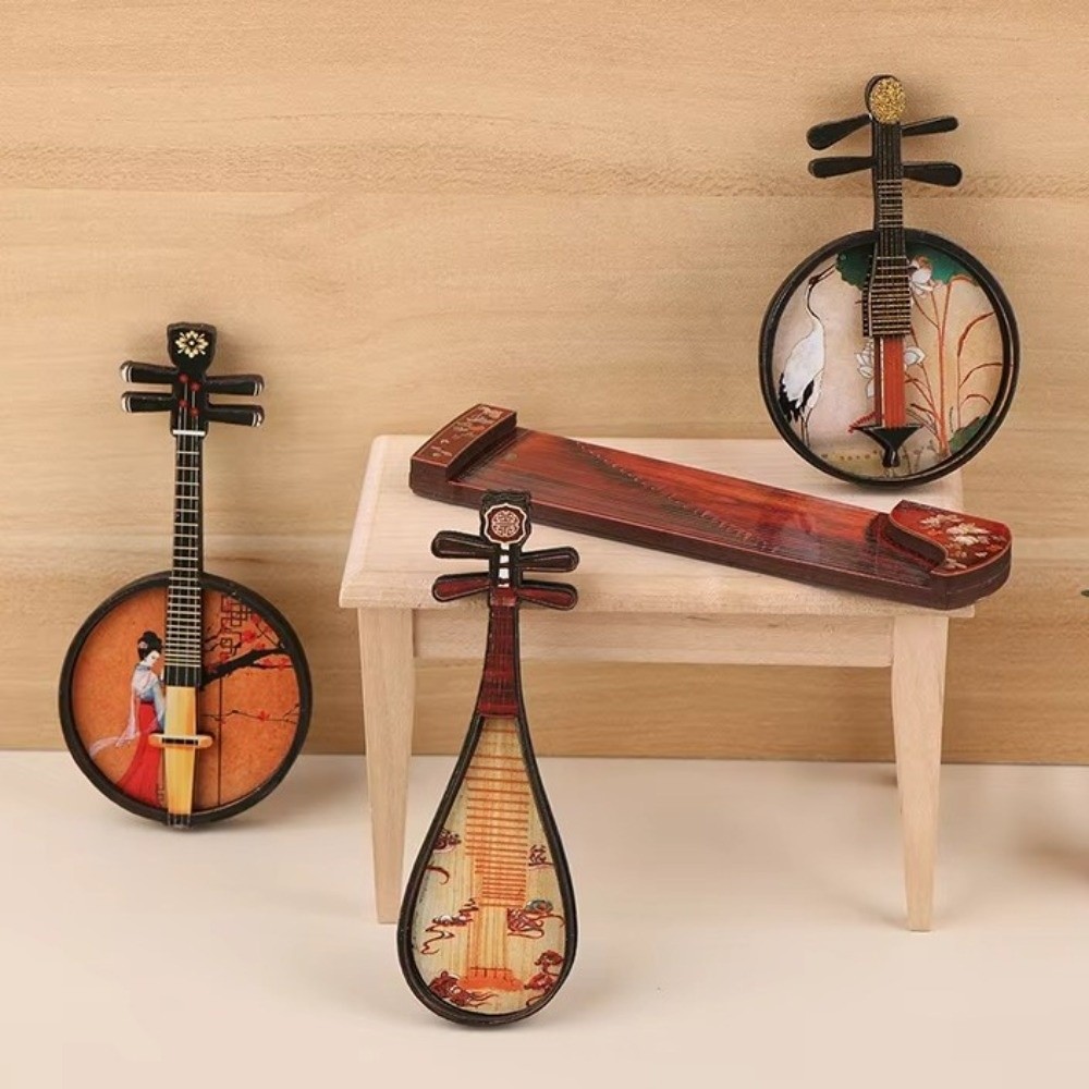 4PCS/SET Chinese Style Musical - Musical Instrument Ancient บทวิจารณ์และราคา