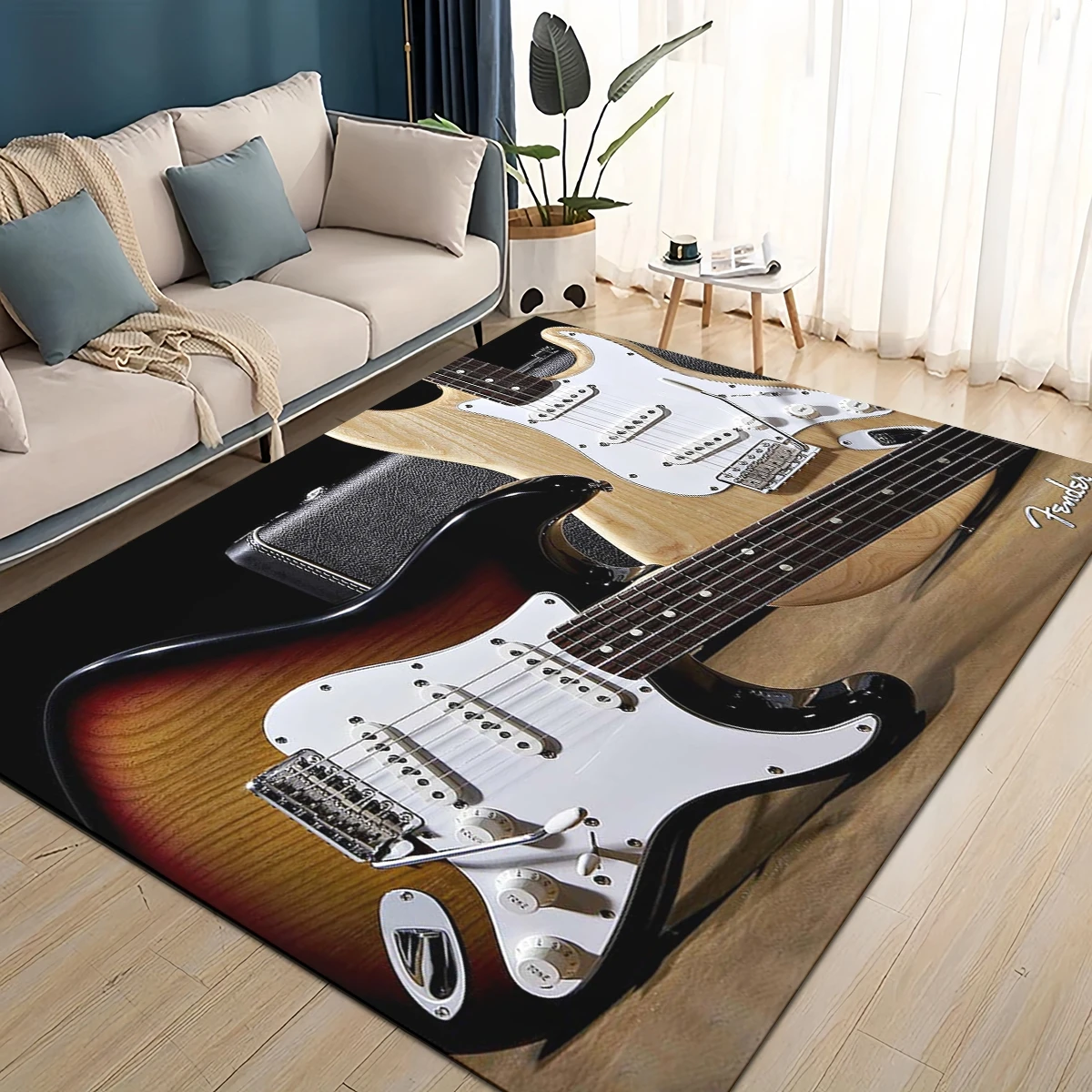 3D Retro Fender logo Guitar In - Musical Instruments Online บทวิจารณ์และราคา