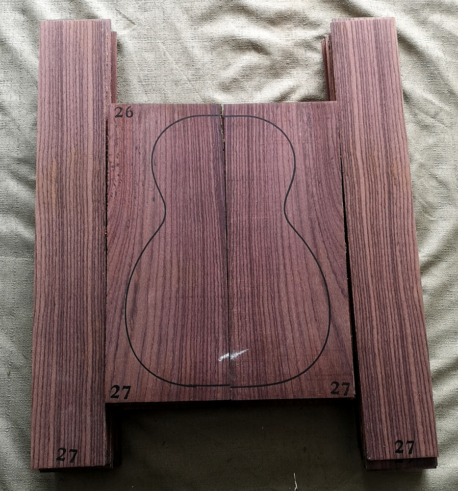 Indian rosewod full single 26  - Musical Instrument From India บทวิจารณ์และราคา