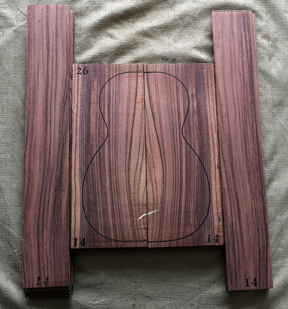 Indian rosewod full single 26  - Musical Instrument From India บทวิจารณ์และราคา