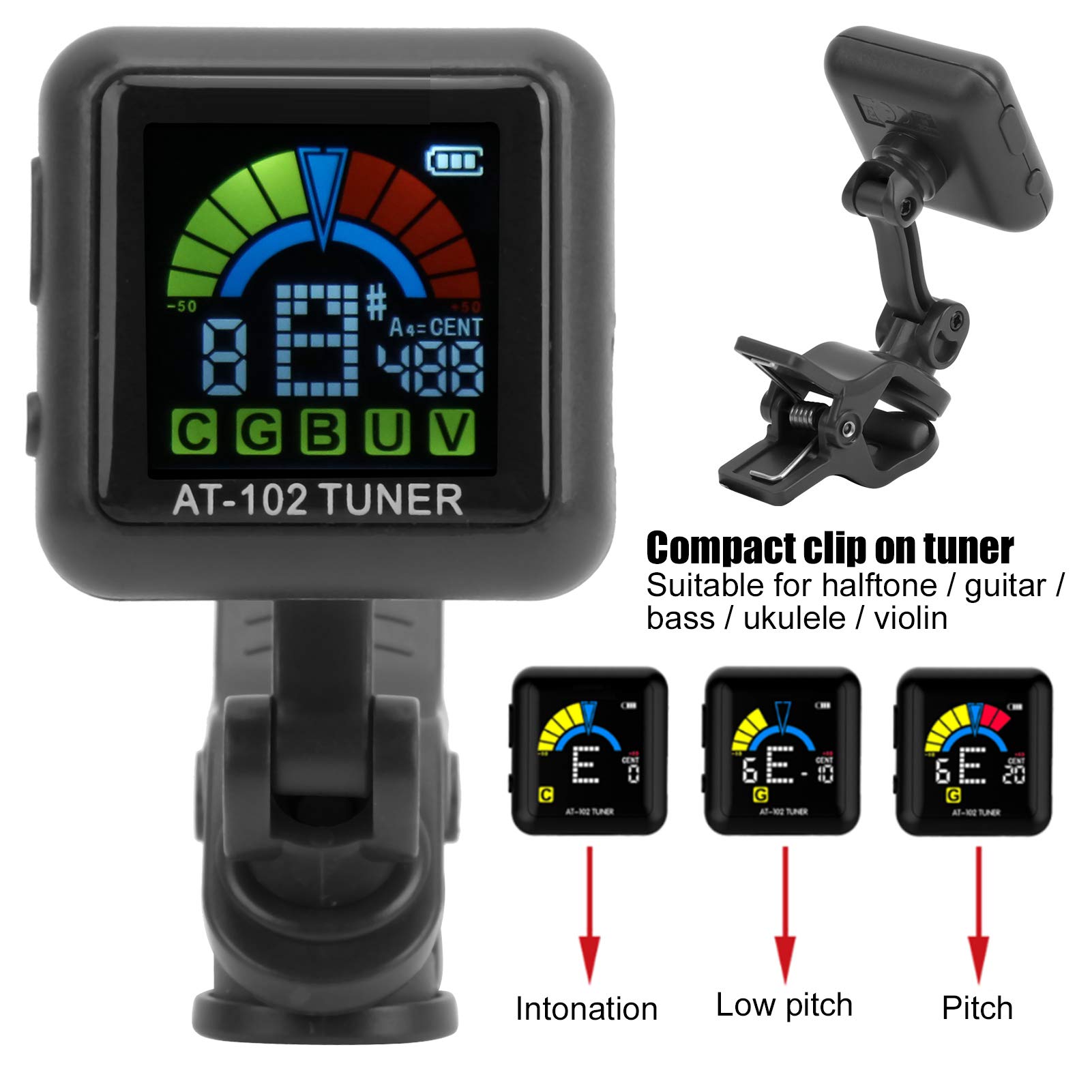 Aroma Guitar Tuner, Violin Tun - Violin Musical Instrument บทวิจารณ์และราคา