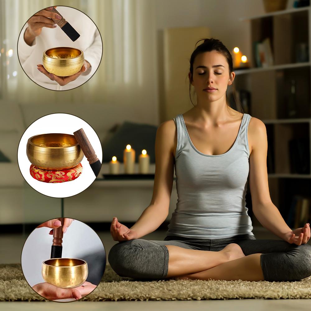NEW Tibetan Singing Bowl Nepal - Tibetan Singing Bowl บทวิจารณ์และราคา