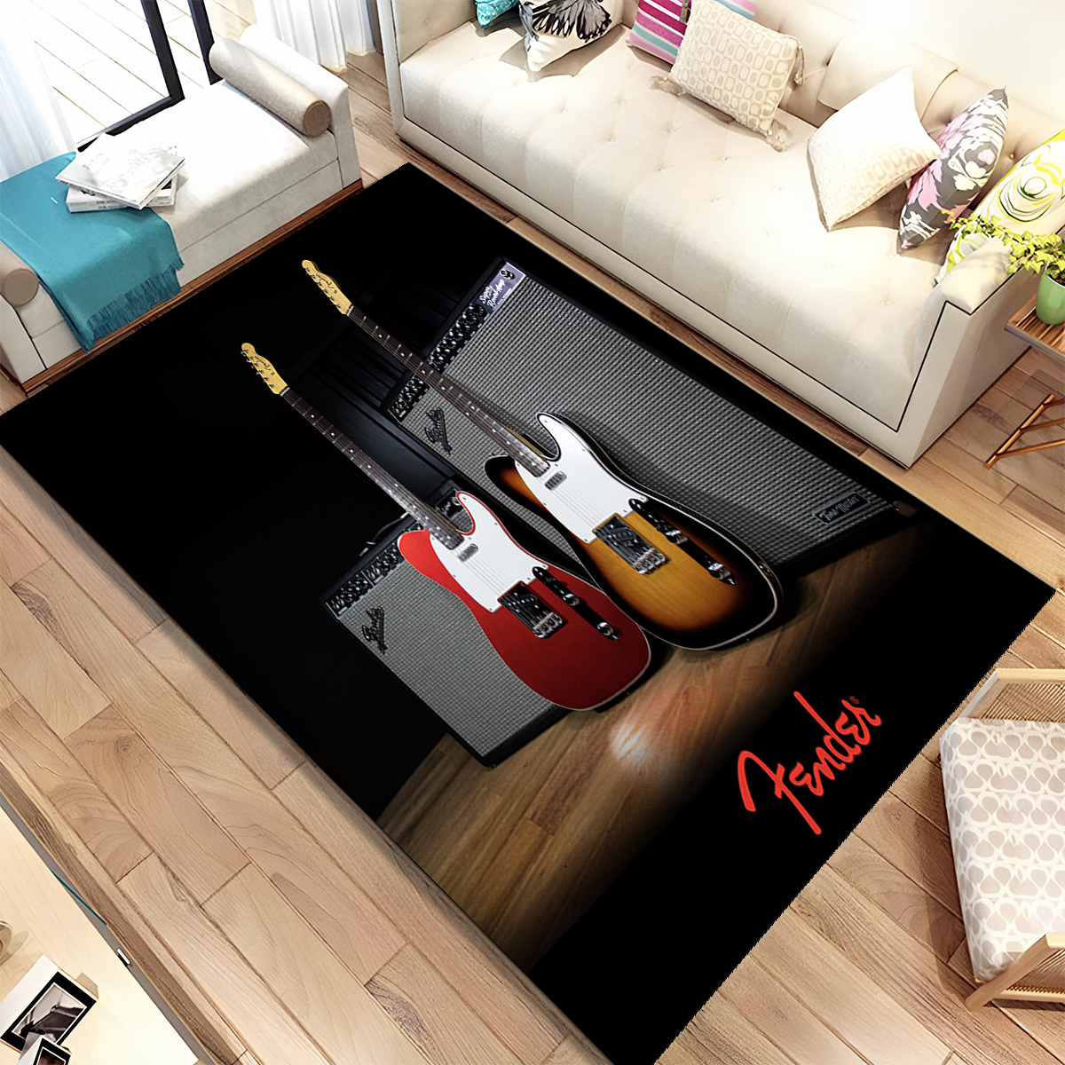3D Guitar Bass Instrument Fend - Musical Instruments Online บทวิจารณ์และราคา