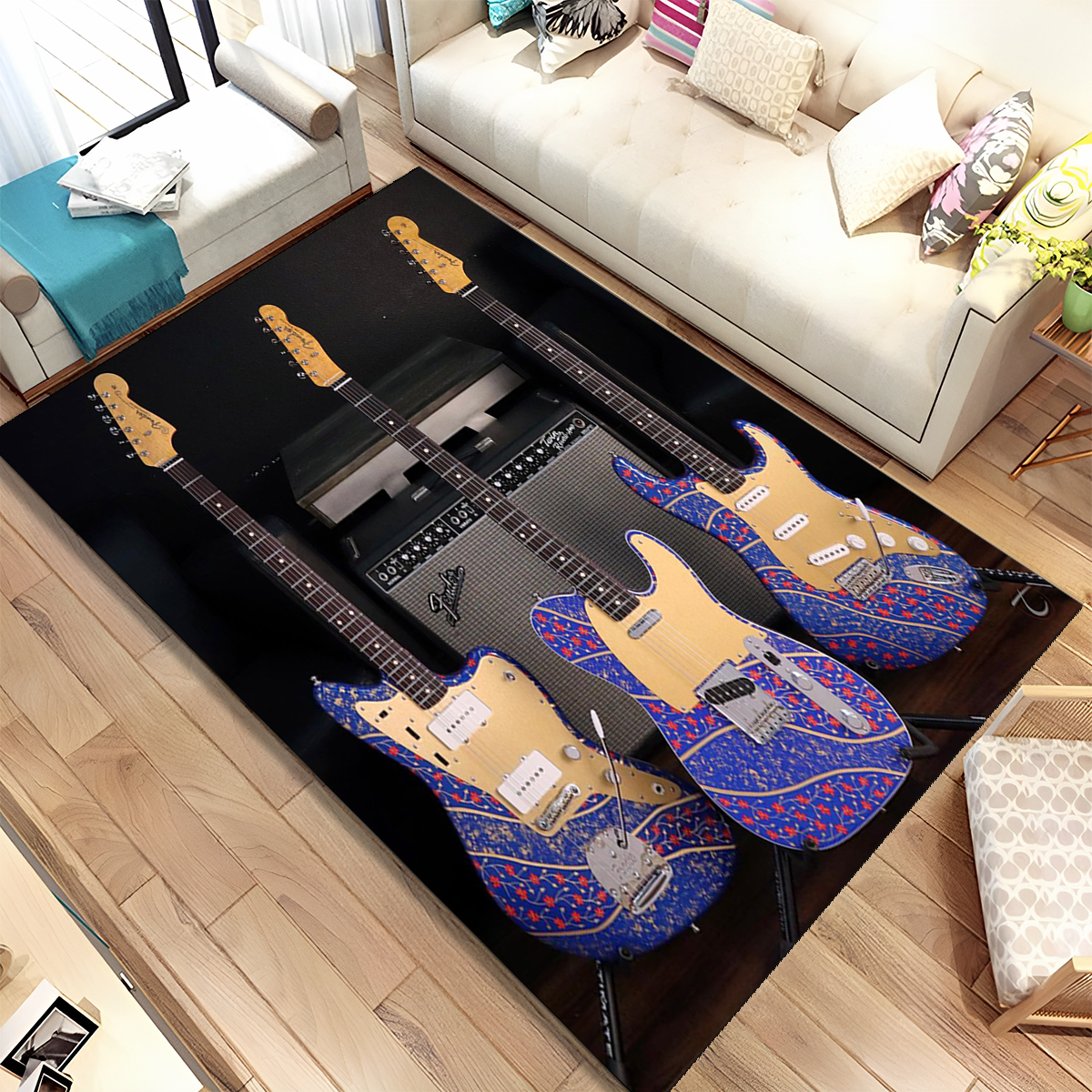 3D Guitar Bass Instrument Fend - Musical Instruments Online บทวิจารณ์และราคา