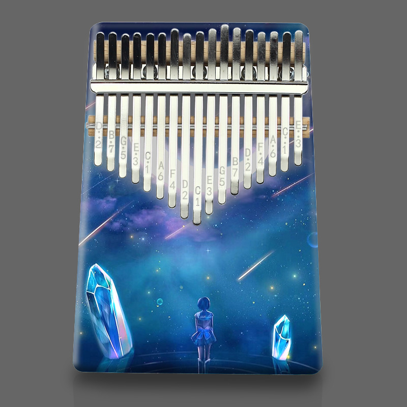 17-Tone Kalimba Color Thumb Pi - Musical Instrument For Beginners บทวิจารณ์และราคา