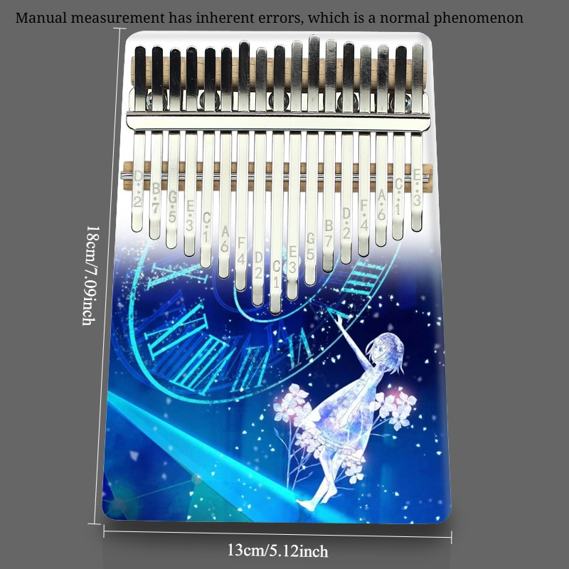 17-Tone Kalimba Color Thumb Pi - Musical Instrument For Beginners บทวิจารณ์และราคา