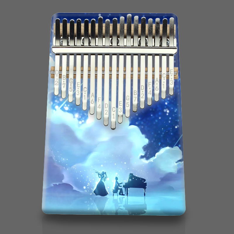 17-Tone Kalimba Color Thumb Pi - Musical Instrument For Beginners บทวิจารณ์และราคา