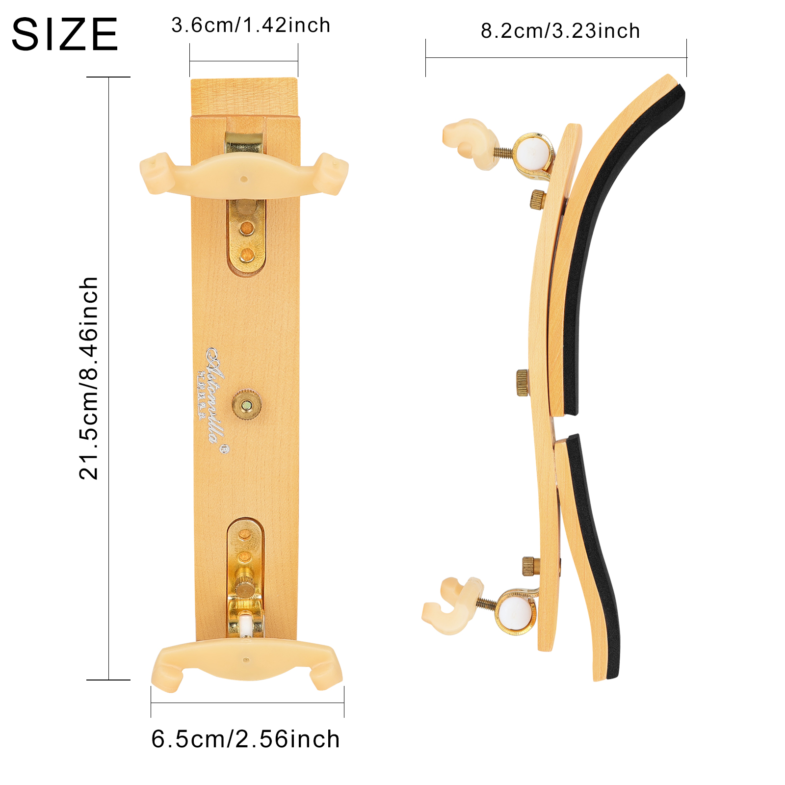 Astonvilla Violin Shoulder Res - Violin Musical Instrument บทวิจารณ์และราคา