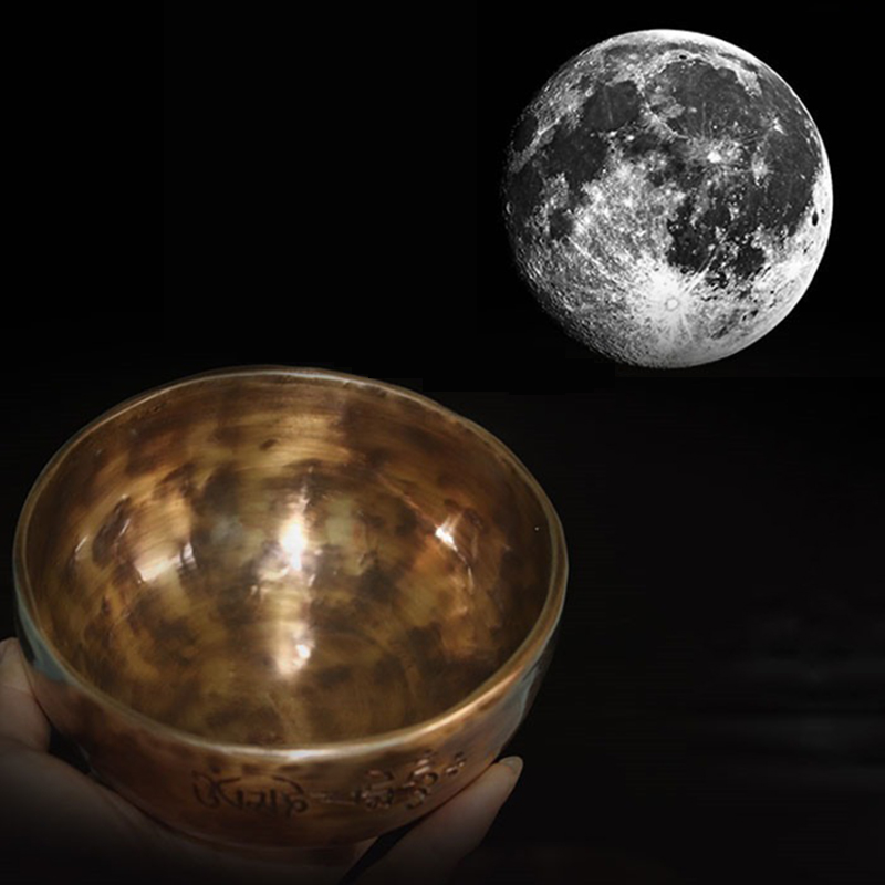 Nepal Singing Bowl Copper Full - Tibetan Singing Bowl บทวิจารณ์และราคา