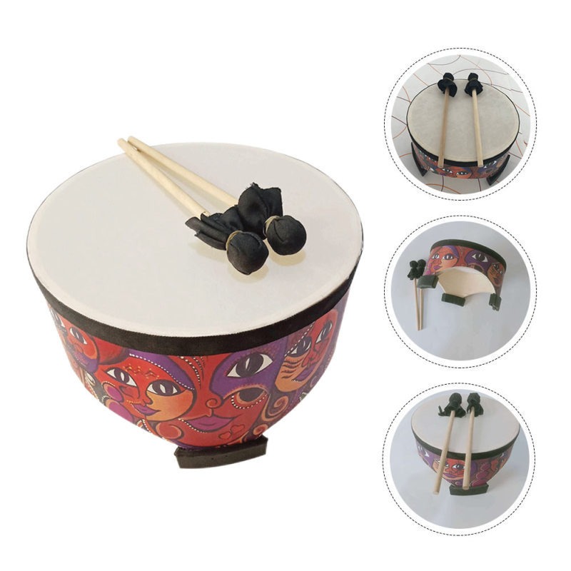 Drum Floor Kids Toy Percussion - Musical Instrument From India บทวิจารณ์และราคา