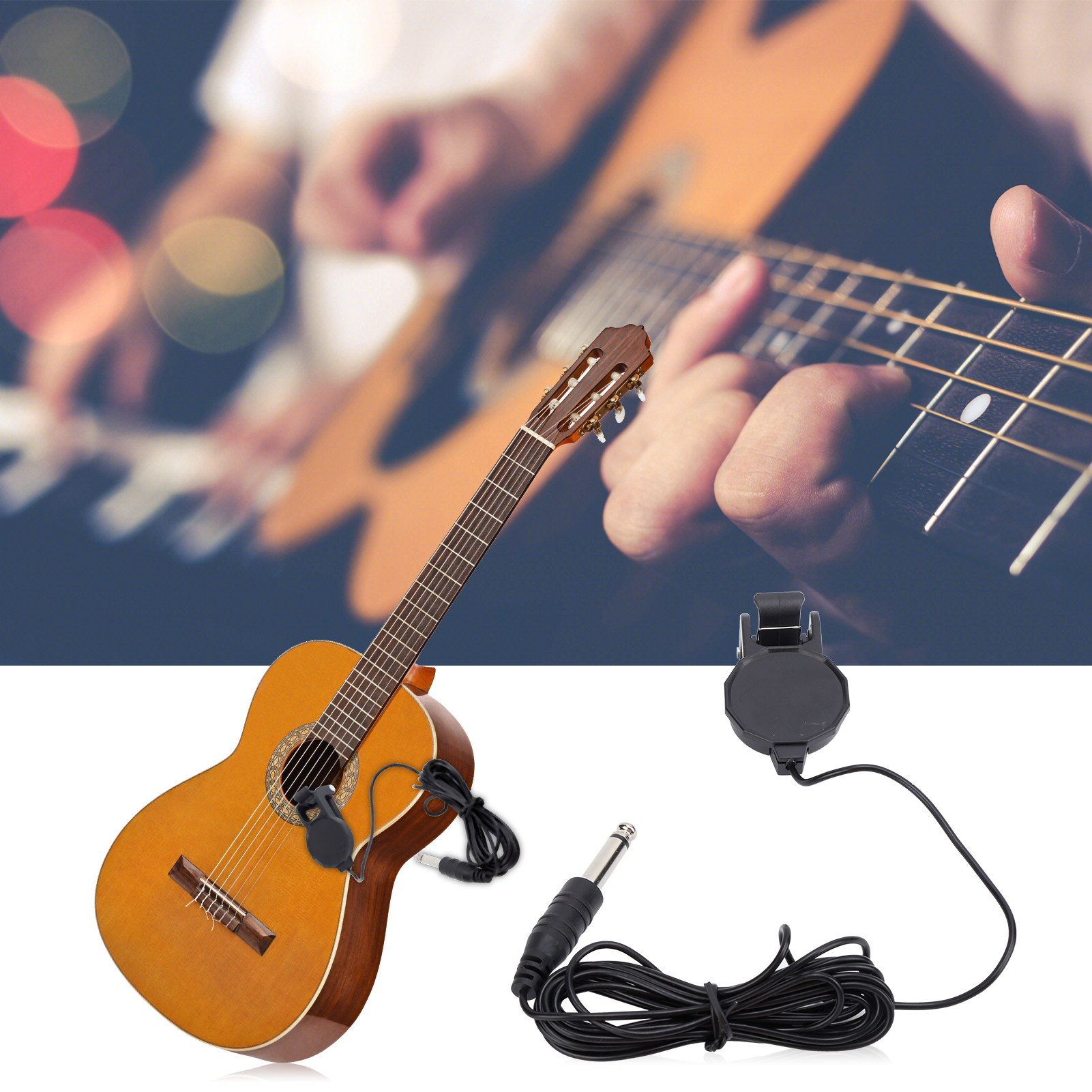 Clip-On Pickup Microphone Piez - Violin Musical Instrument บทวิจารณ์และราคา