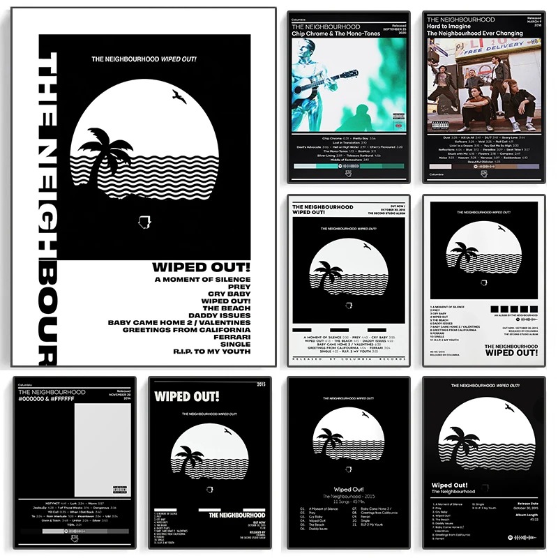 The Music Neighbourhood Landsc - Musical Instrument Painting บทวิจารณ์และราคา